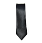 纯黑色窄细款休闲时尚男士领带 #男人# #家居#