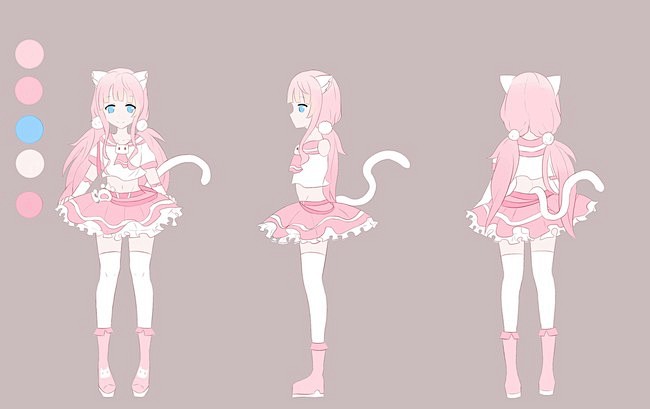 net乔霜~通过书签栏工具采集于2019-03-09 17:40:22半次元板娘形象