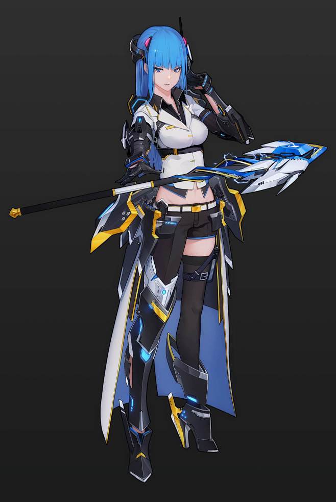 cg角色站姿533jpg