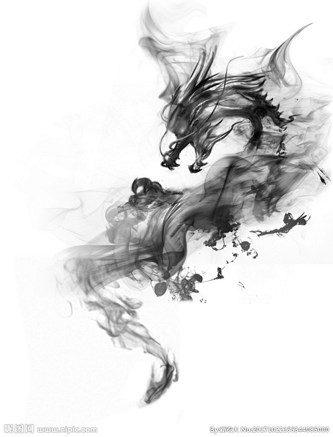 冬阴功大闸蟹从醒着做梦w转采于2021-08-03 11:03:52水墨龙中国风冬阴