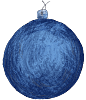 气球 冬日冷色调圣诞手绘PNG免扣元素