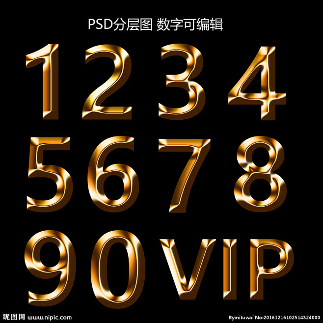 金屬字體 金屬數字 數字設計 創意字體 藝術字 vip vip字體 週年慶典