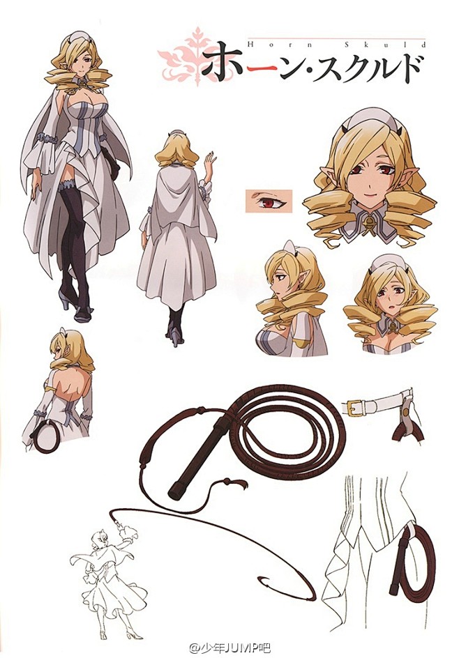 终结的炽天使吸血鬼阵营人设图来自少年jump吧微博