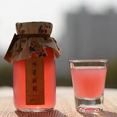 石榴酒纯石榴发酵果酒100原浆果酒无添加15度诗酒田园
