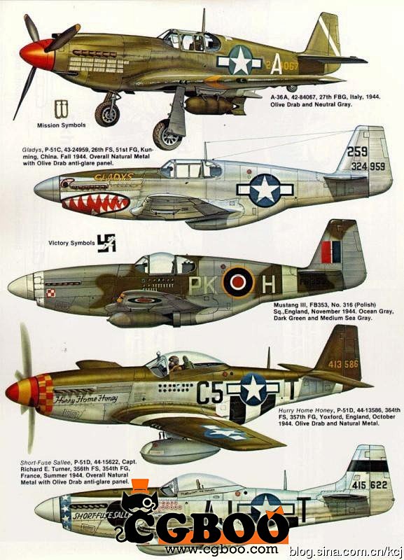 素材参考美军二战飞机原画资源cg帮美术资源网wwwcgboocom