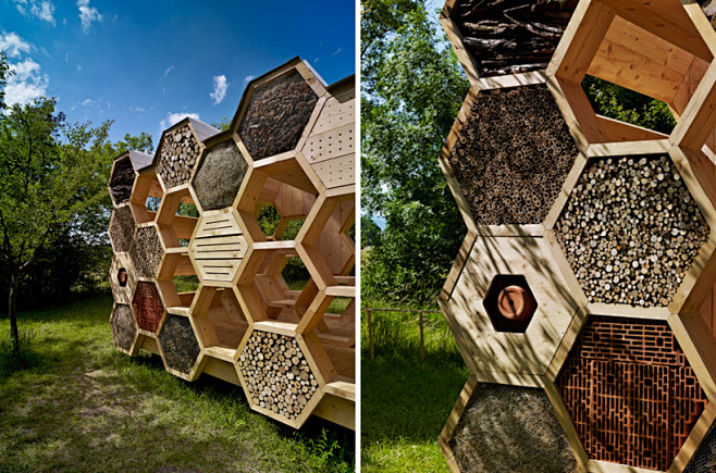 法国abeilles蜂窝建筑