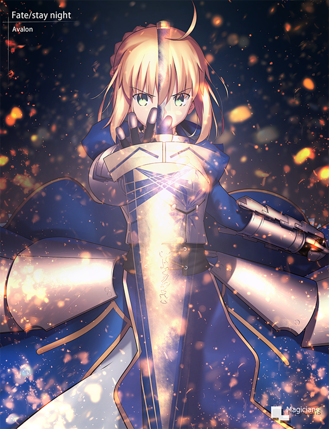 fatestaynightsaber同人图插画壁纸半次元第一中文cos绘画小说社区