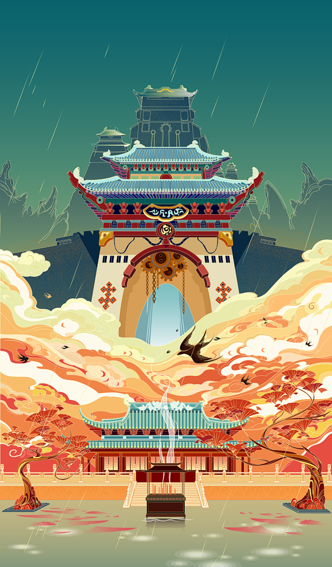 敦煌莫高窟古田路9号品牌创意版权保护平台