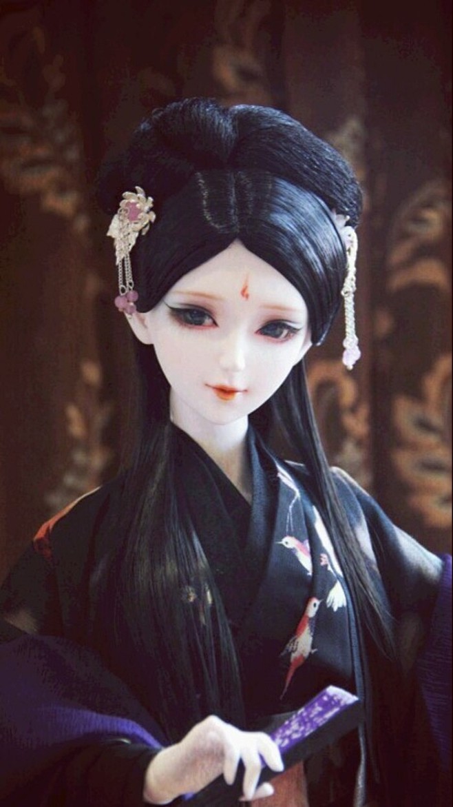 sd娃娃bjd娃娃古风娃娃br手机壁纸精致头像