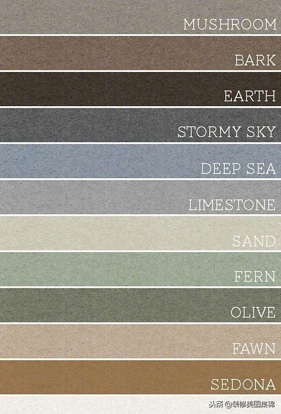 高级灰莫兰迪色系优雅而柔和的配色