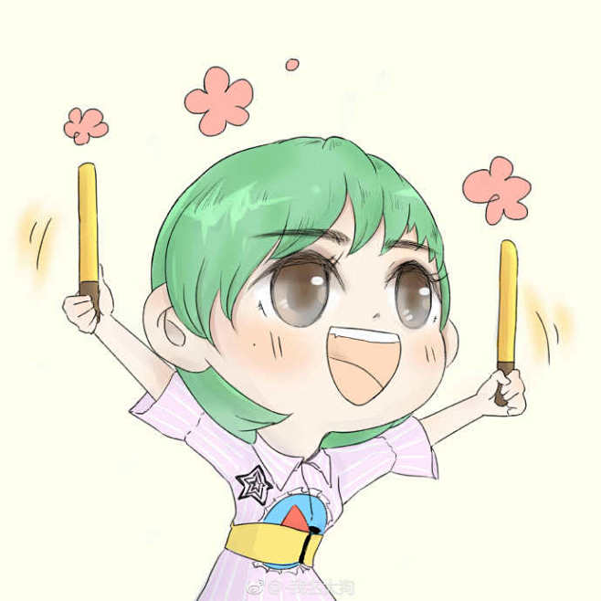 魄魄的日常为你打call日夜不停迷妹设定太可爱67676767