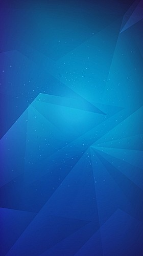 蓝色渐变大气几何h5背景素材