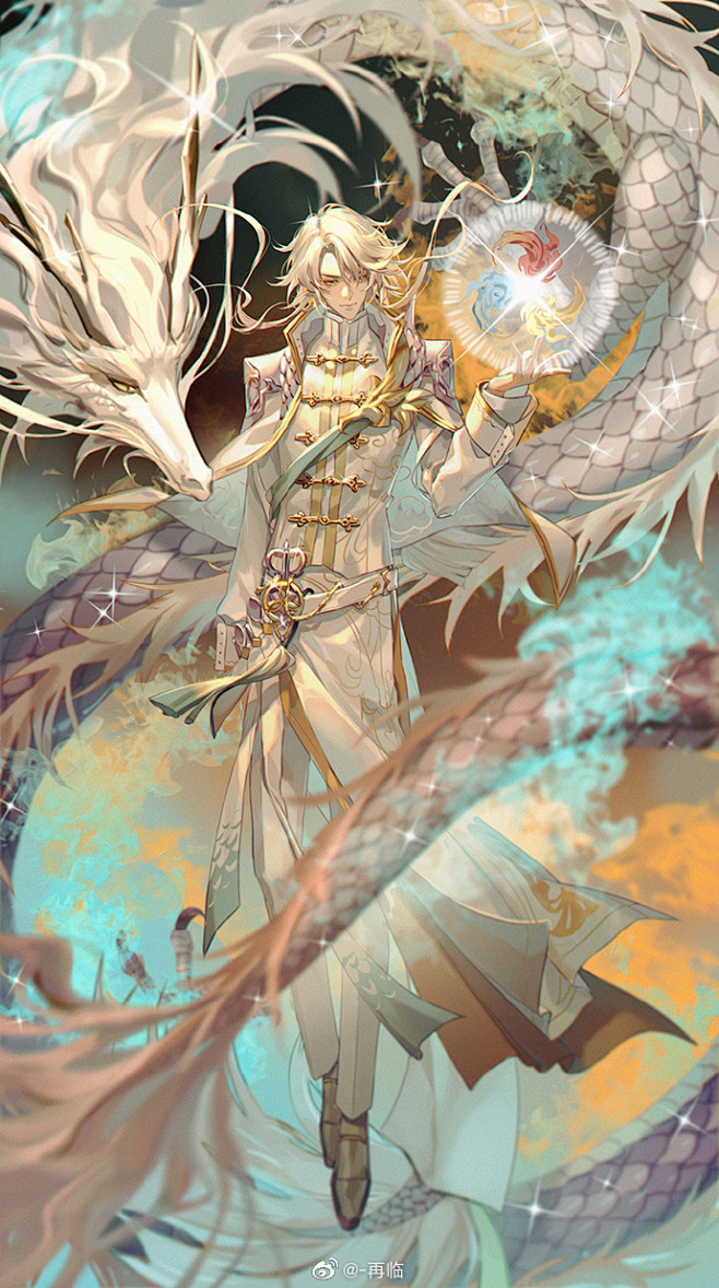 隐世录手游 龙帝太帅了完全无法抗拒…… p2私心加了龙角也很合适呜