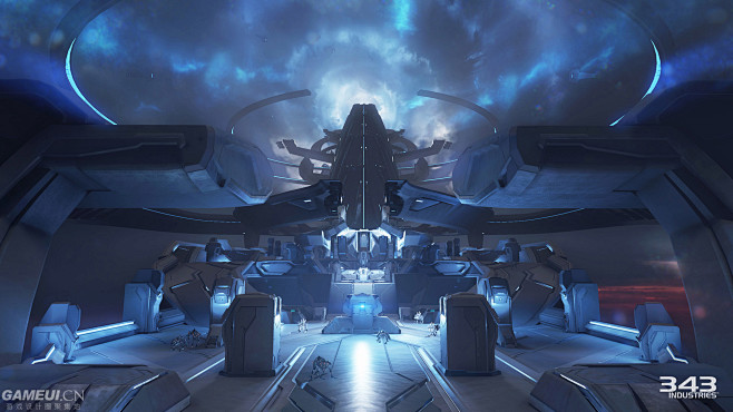 光环5高清着陆场景图集二20pxbox独占第一人称射击游戏halo5guardians