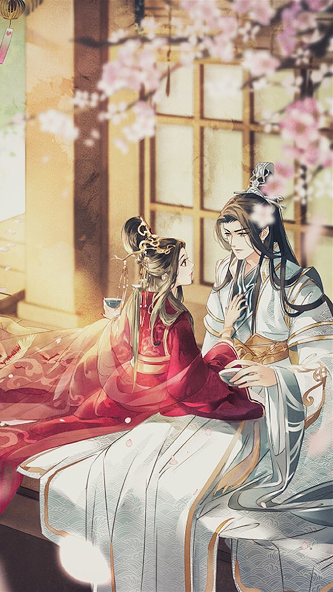 09:08:58一生一世一双人古风情侣绯红胭脂该采集也在以下画板加载更多