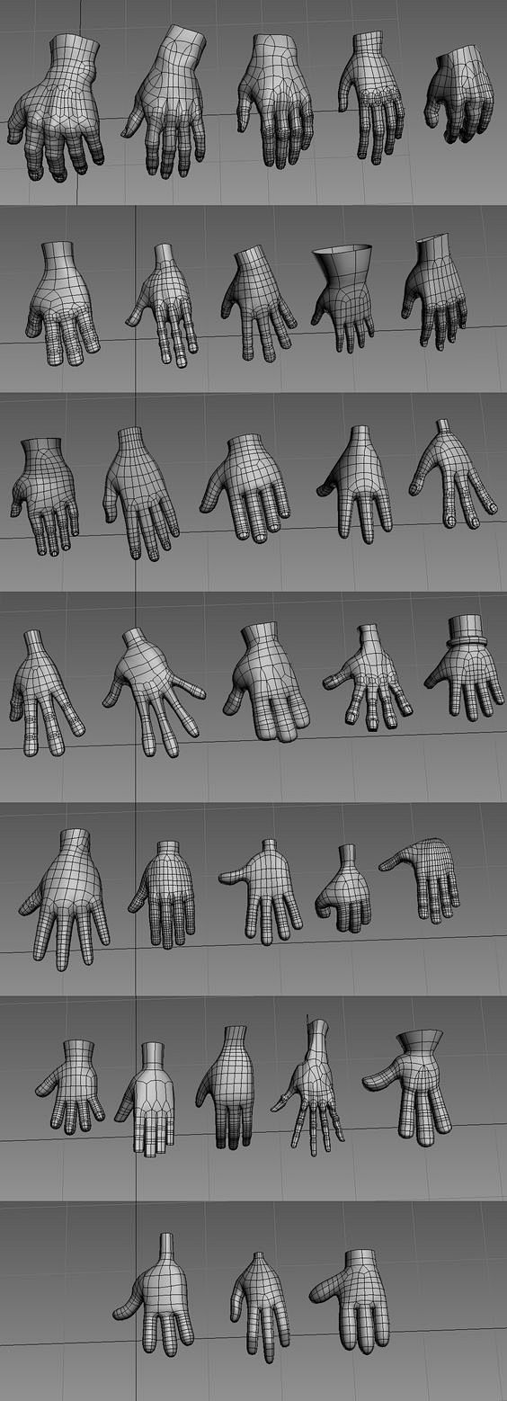模型师生存手册丨角色布线秘诀这么干货的布线秘诀你真的不要看一下吗