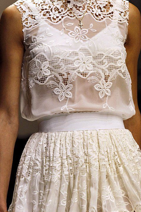 lace蕾丝面料透明背心