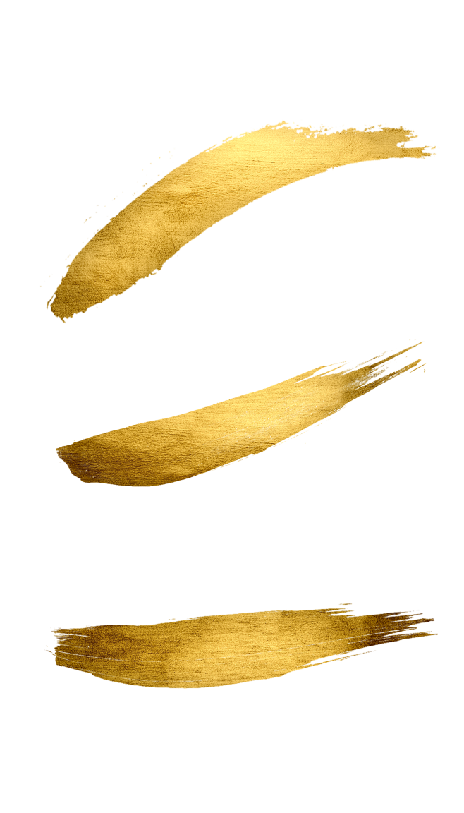 黄金金箔金漆笔触