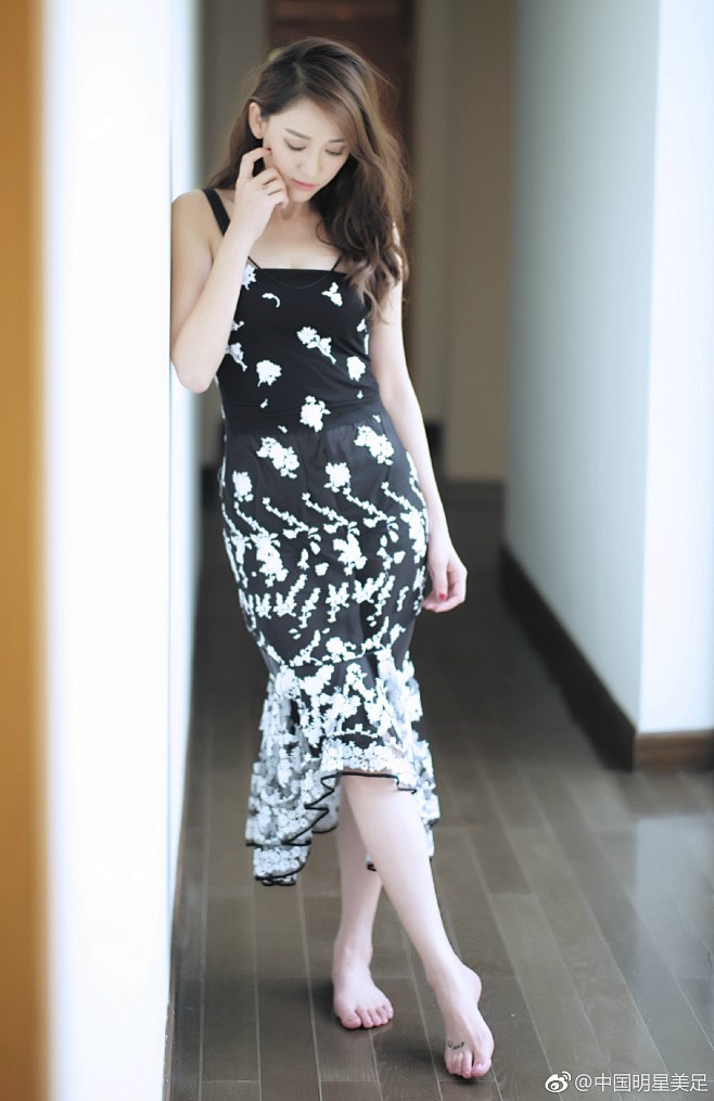 中国明星美足蒋梦婕