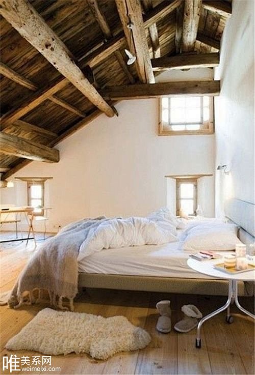 温暖柔和的森林系卧室装修风格岁月静好的小文艺范