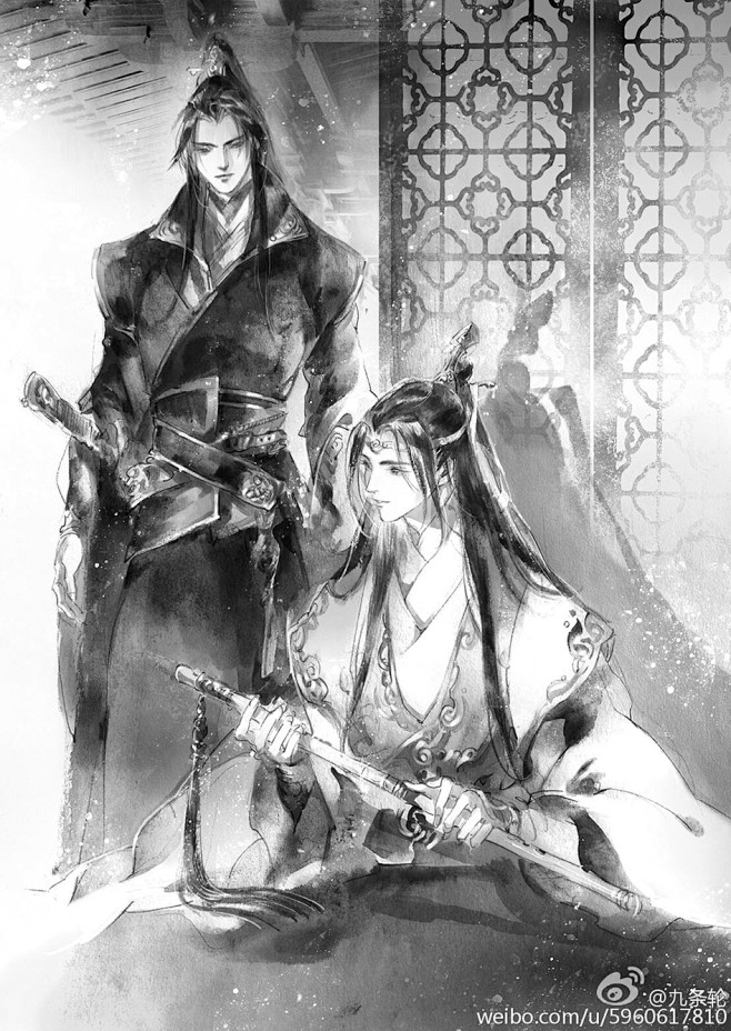 画师九条轮魔道祖师
