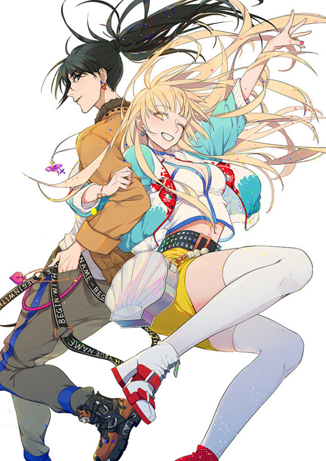 sq画了一张秋瞳和孙璟